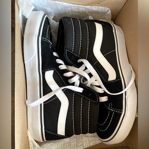 Vans back high tops Size 7 womens